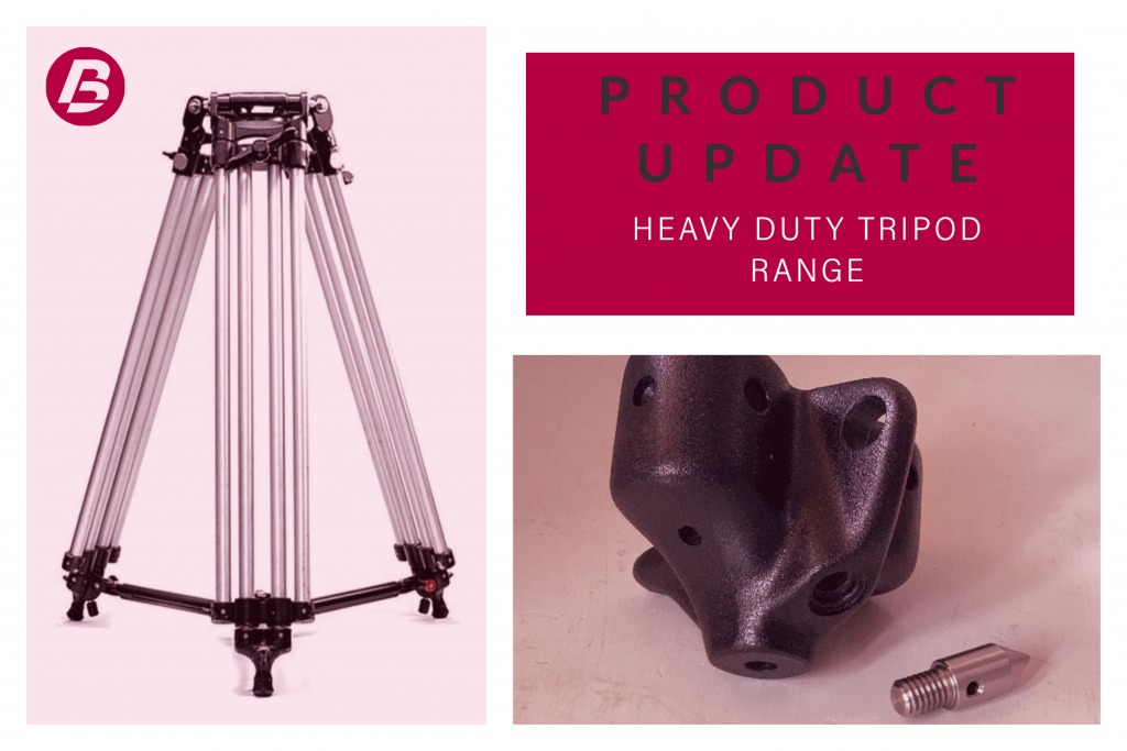 Product Update - Heavy Duty Tripod Range